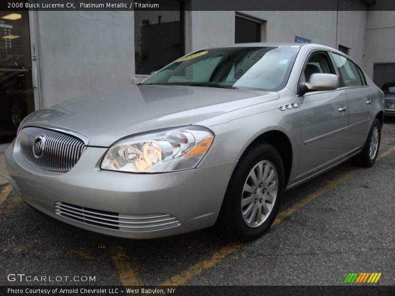 Platinum Metallic / Titanium 2008 Buick Lucerne CX