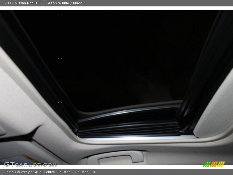 Graphite Blue / Black 2012 Nissan Rogue SV
