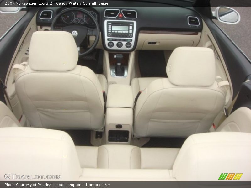 Candy White / Cornsilk Beige 2007 Volkswagen Eos 3.2
