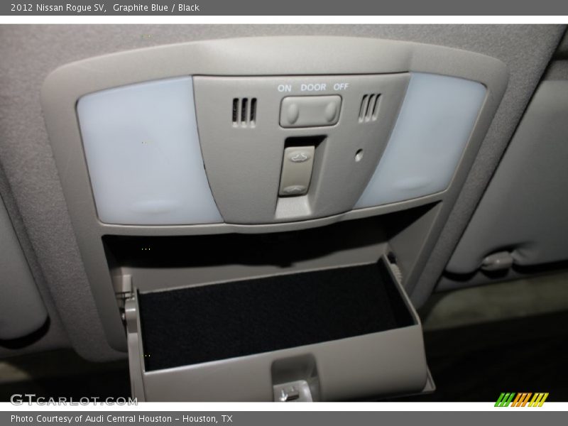 Graphite Blue / Black 2012 Nissan Rogue SV