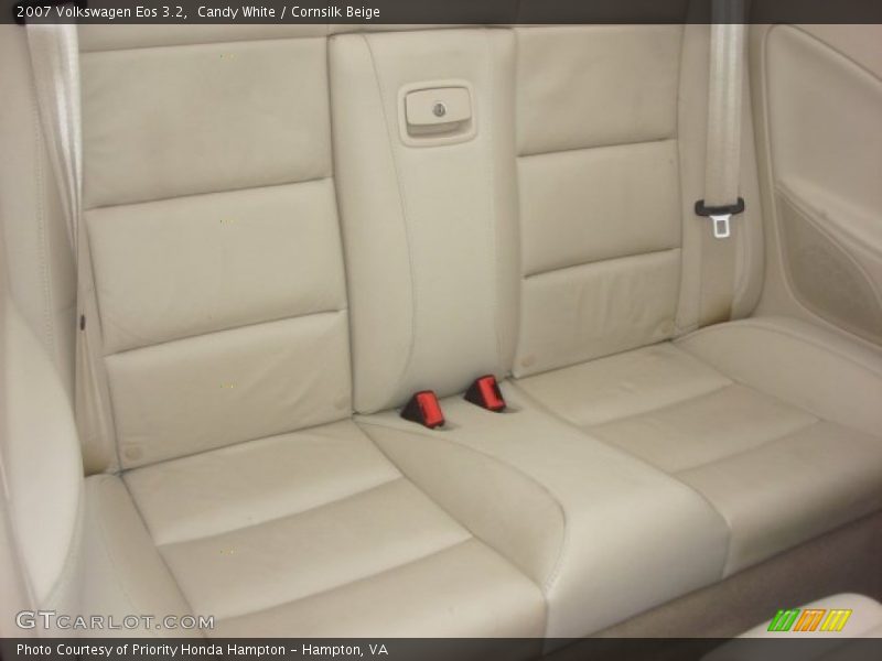 Candy White / Cornsilk Beige 2007 Volkswagen Eos 3.2