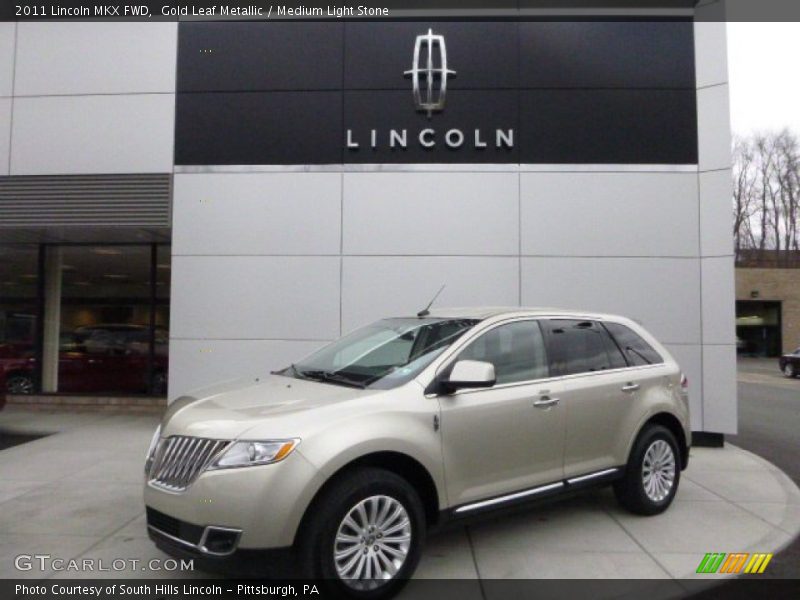 Gold Leaf Metallic / Medium Light Stone 2011 Lincoln MKX FWD