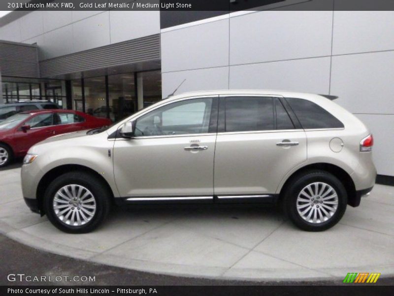  2011 MKX FWD Gold Leaf Metallic