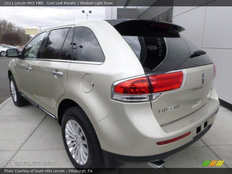 Gold Leaf Metallic / Medium Light Stone 2011 Lincoln MKX FWD