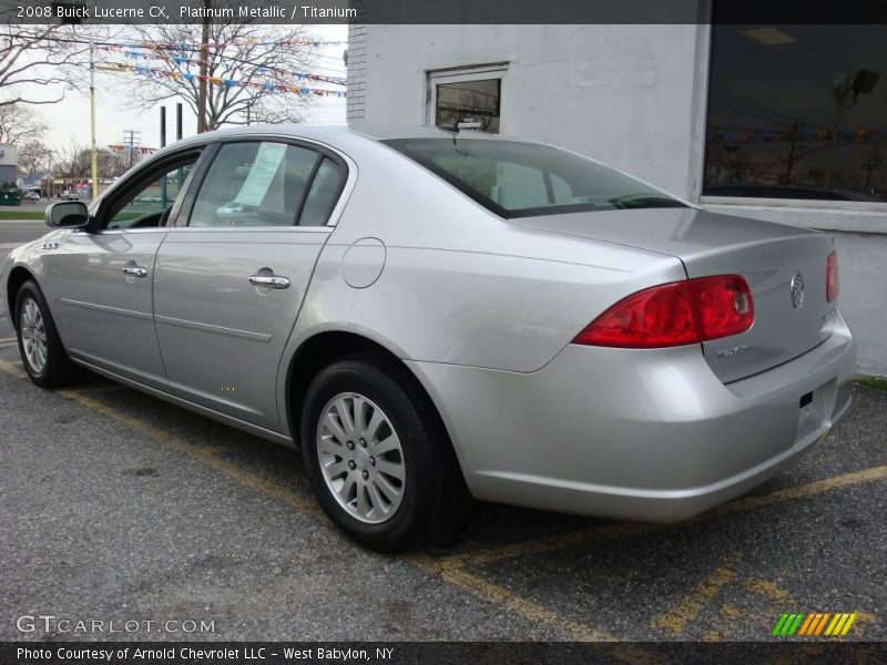 Platinum Metallic / Titanium 2008 Buick Lucerne CX