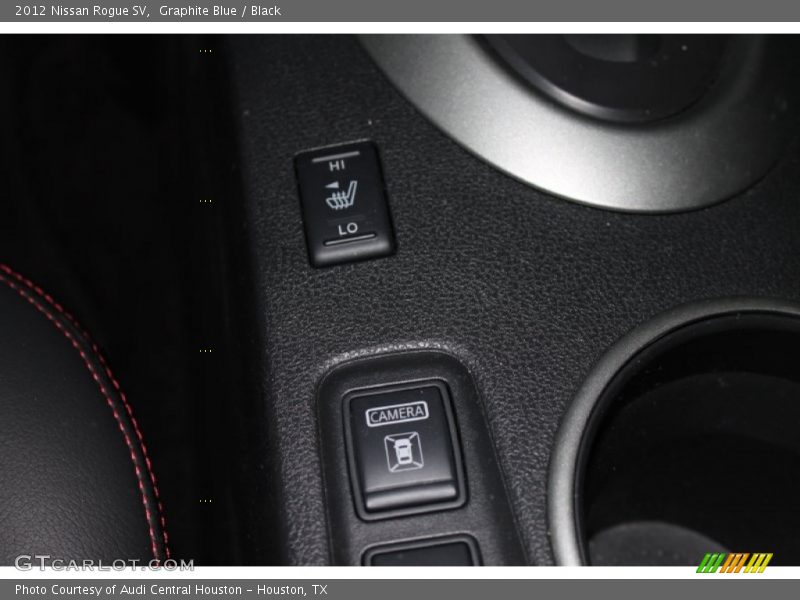 Graphite Blue / Black 2012 Nissan Rogue SV