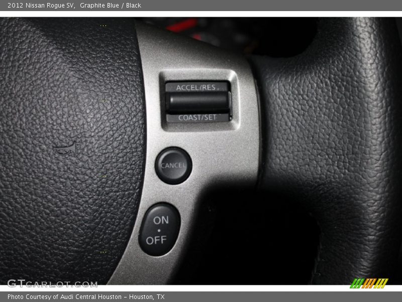 Graphite Blue / Black 2012 Nissan Rogue SV