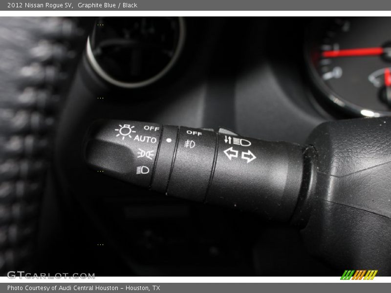 Graphite Blue / Black 2012 Nissan Rogue SV
