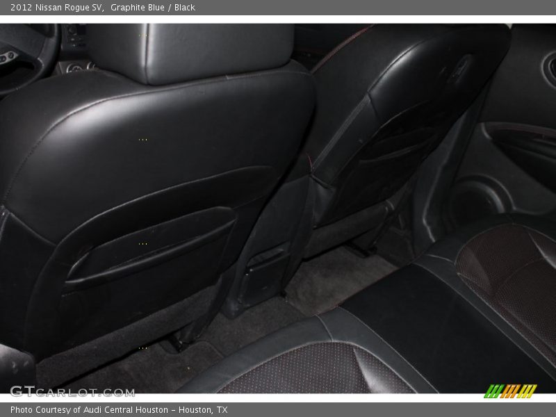 Graphite Blue / Black 2012 Nissan Rogue SV
