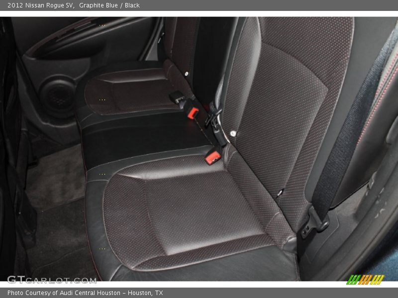 Graphite Blue / Black 2012 Nissan Rogue SV