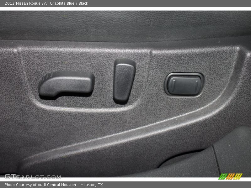 Graphite Blue / Black 2012 Nissan Rogue SV