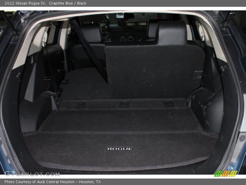 Graphite Blue / Black 2012 Nissan Rogue SV