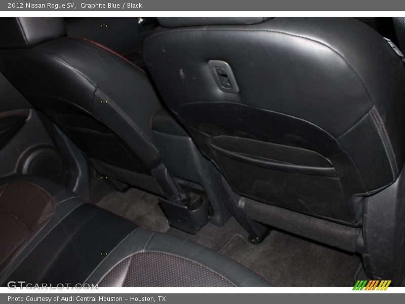Graphite Blue / Black 2012 Nissan Rogue SV