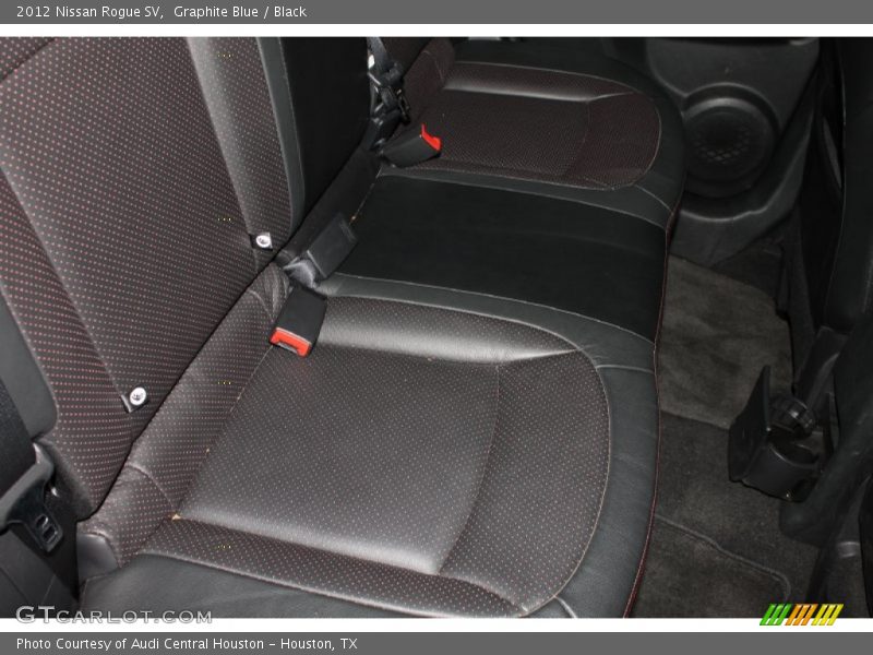 Graphite Blue / Black 2012 Nissan Rogue SV
