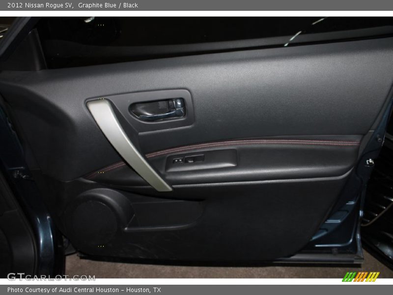 Graphite Blue / Black 2012 Nissan Rogue SV