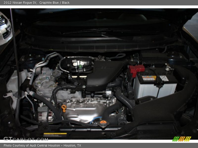 Graphite Blue / Black 2012 Nissan Rogue SV