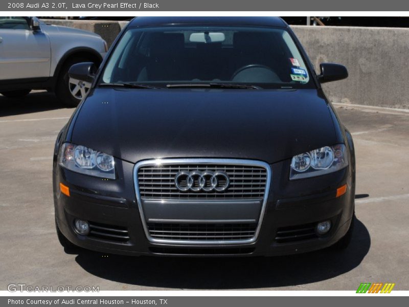 Lava Grey Pearl Effect / Black 2008 Audi A3 2.0T