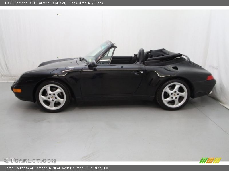  1997 911 Carrera Cabriolet Black Metallic