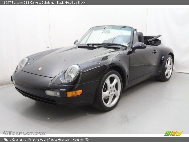 Front 3/4 View of 1997 911 Carrera Cabriolet