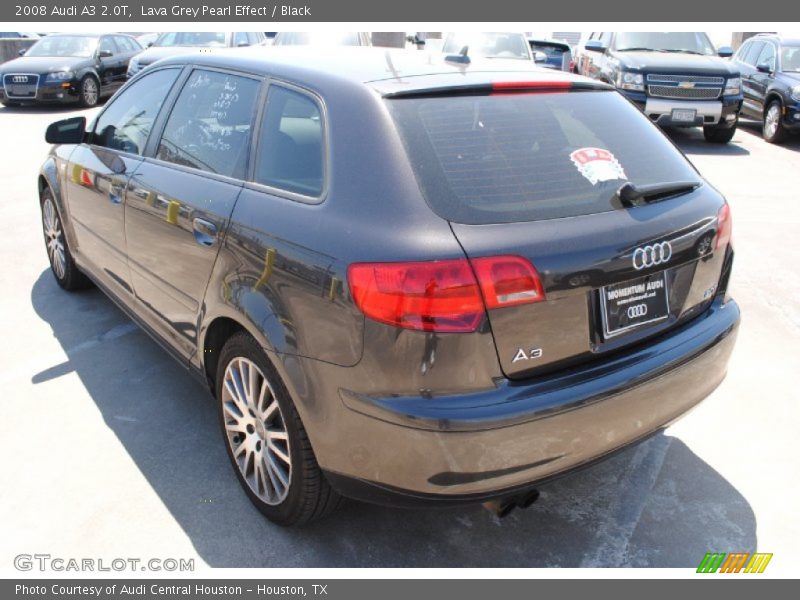 Lava Grey Pearl Effect / Black 2008 Audi A3 2.0T