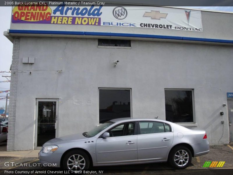 Platinum Metallic / Titanium Gray 2006 Buick Lucerne CXL