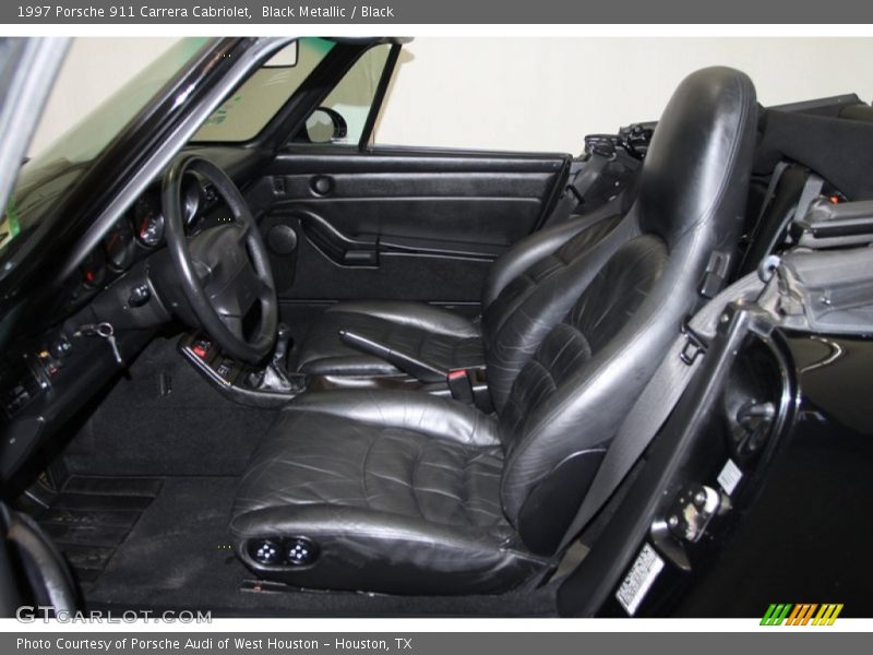 Front Seat of 1997 911 Carrera Cabriolet