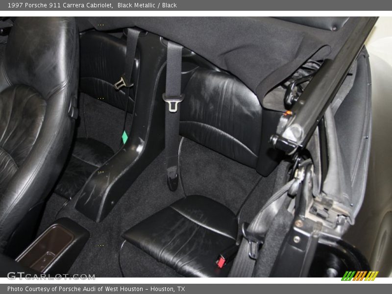 Rear Seat of 1997 911 Carrera Cabriolet