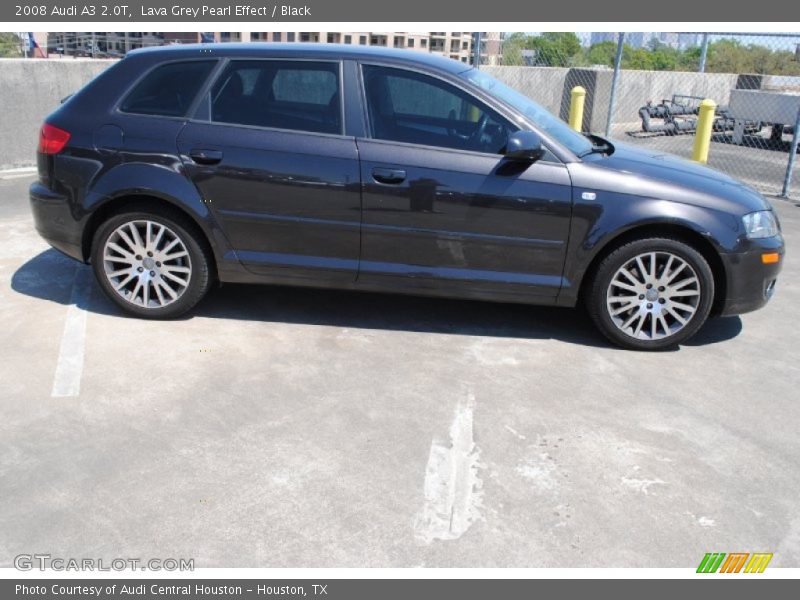 Lava Grey Pearl Effect / Black 2008 Audi A3 2.0T