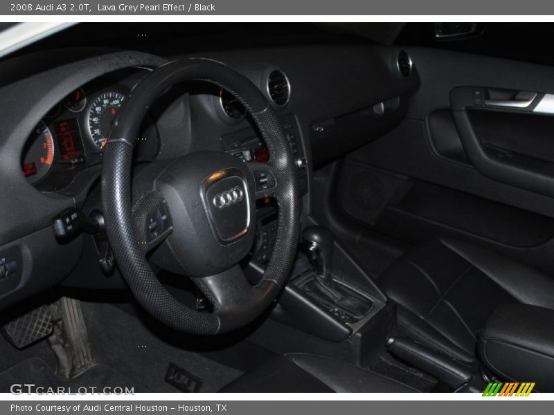 Lava Grey Pearl Effect / Black 2008 Audi A3 2.0T