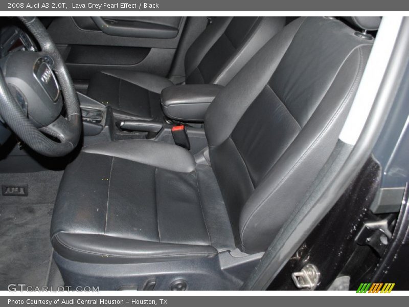 Lava Grey Pearl Effect / Black 2008 Audi A3 2.0T