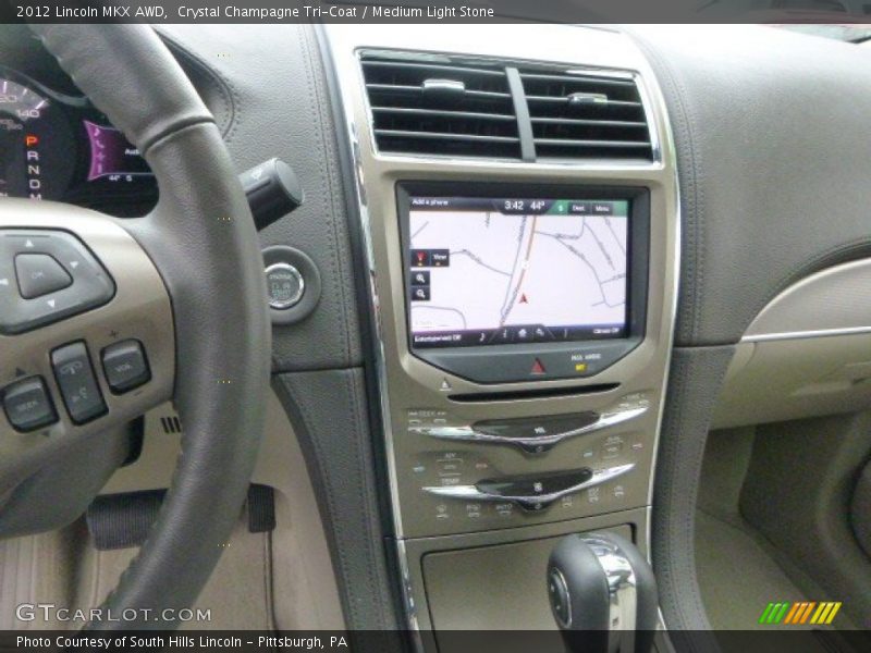 Crystal Champagne Tri-Coat / Medium Light Stone 2012 Lincoln MKX AWD