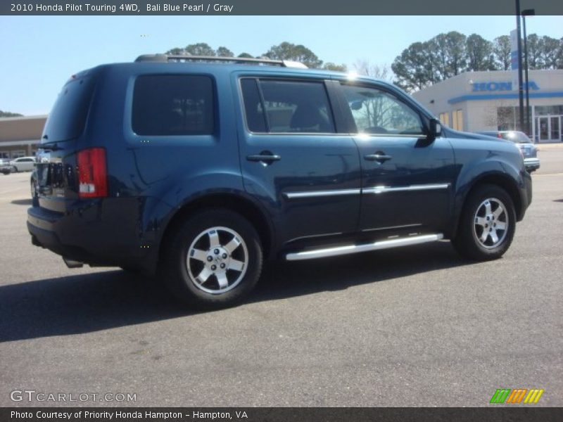 Bali Blue Pearl / Gray 2010 Honda Pilot Touring 4WD