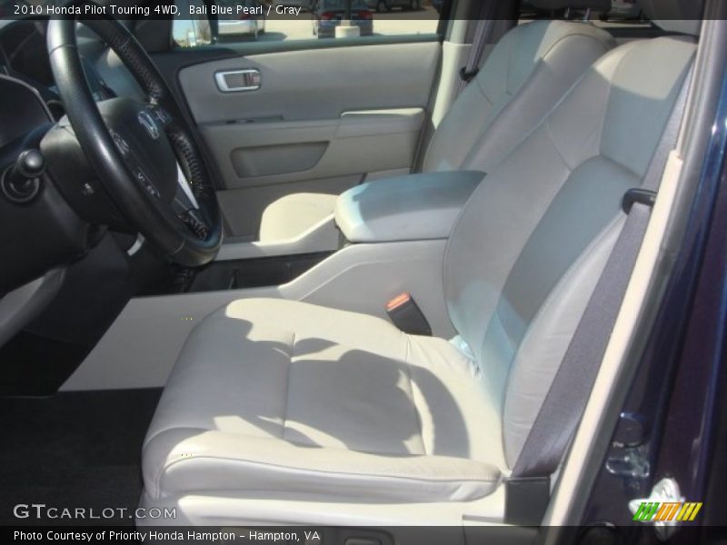 Bali Blue Pearl / Gray 2010 Honda Pilot Touring 4WD