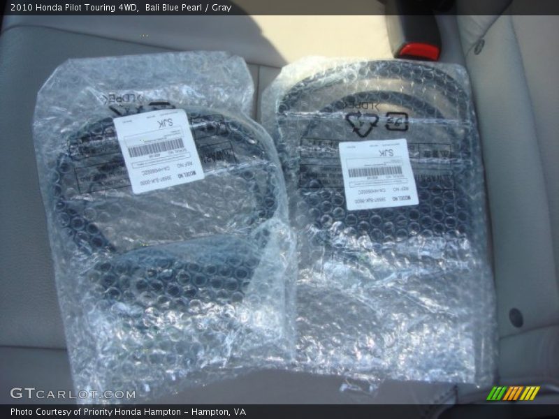 Bali Blue Pearl / Gray 2010 Honda Pilot Touring 4WD