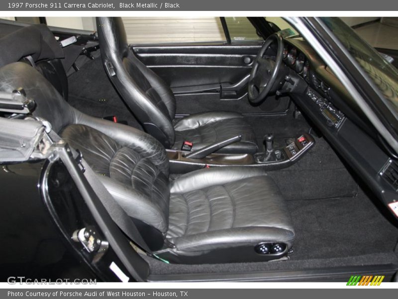  1997 911 Carrera Cabriolet Black Interior