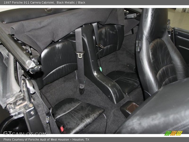 Rear Seat of 1997 911 Carrera Cabriolet