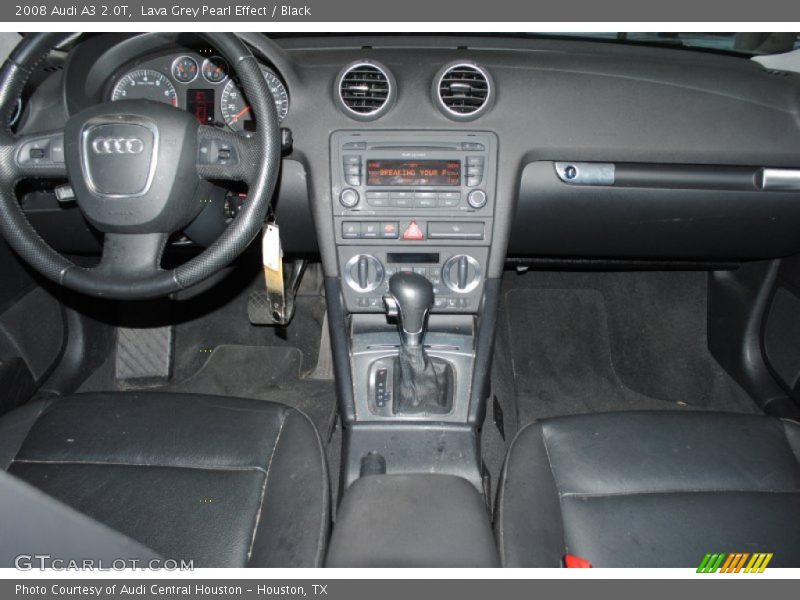 Lava Grey Pearl Effect / Black 2008 Audi A3 2.0T