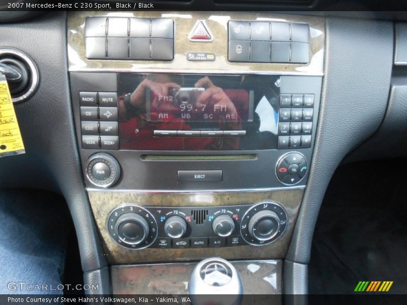 Black / Black 2007 Mercedes-Benz C 230 Sport