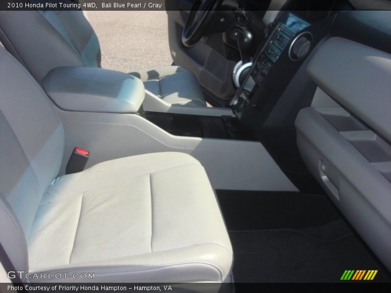 Bali Blue Pearl / Gray 2010 Honda Pilot Touring 4WD