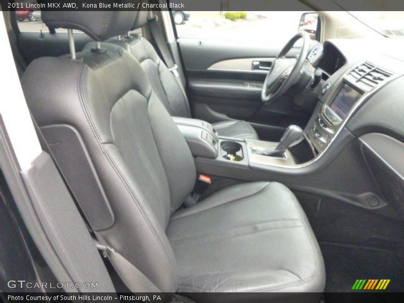 Kona Blue Metallic / Charcoal Black 2011 Lincoln MKX AWD