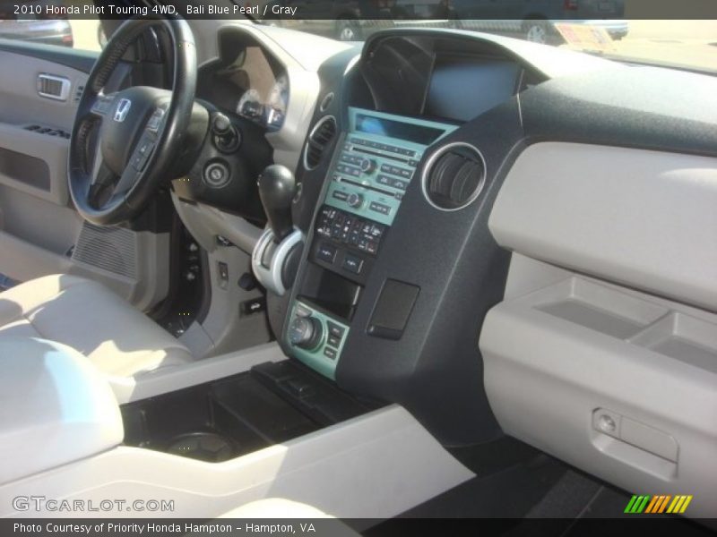 Bali Blue Pearl / Gray 2010 Honda Pilot Touring 4WD