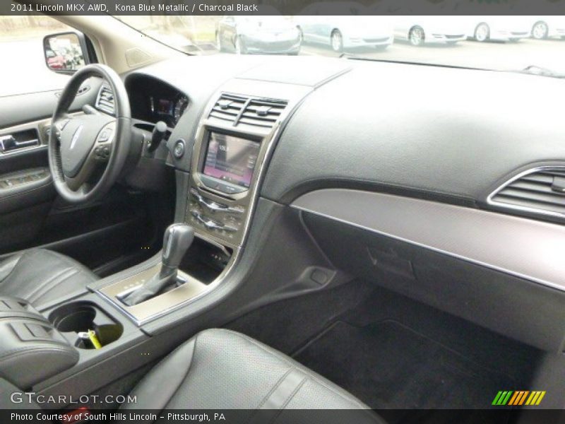 Kona Blue Metallic / Charcoal Black 2011 Lincoln MKX AWD