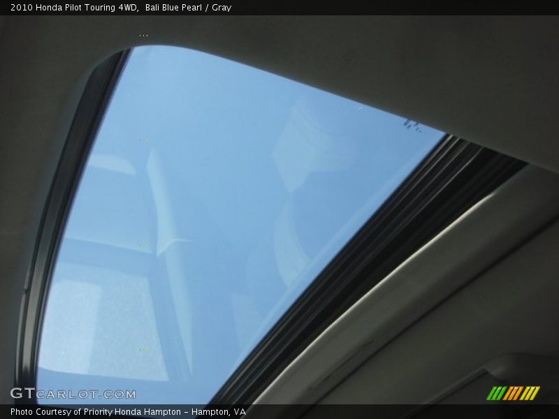 Bali Blue Pearl / Gray 2010 Honda Pilot Touring 4WD