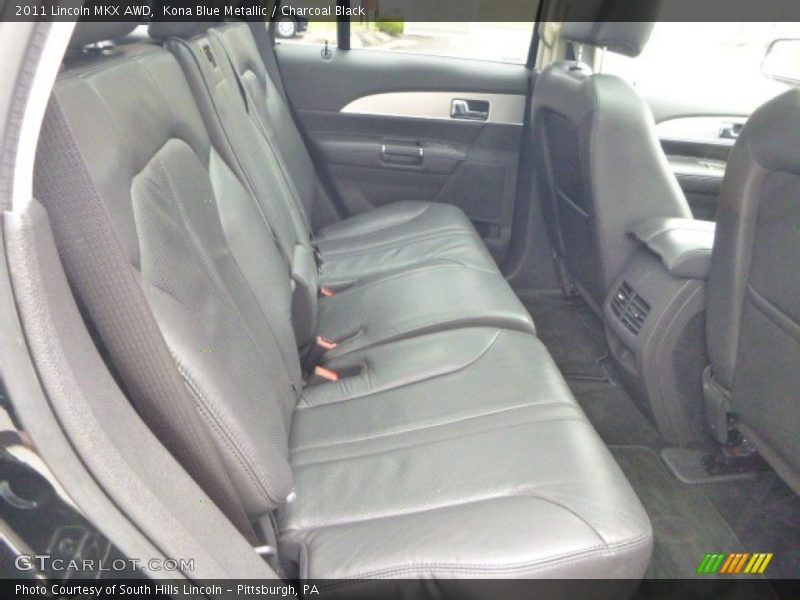 Kona Blue Metallic / Charcoal Black 2011 Lincoln MKX AWD