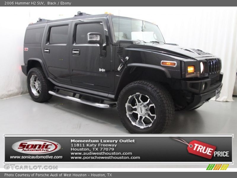 Black / Ebony 2006 Hummer H2 SUV