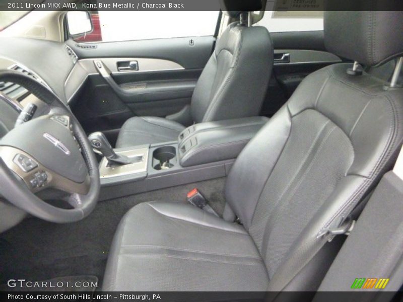 Kona Blue Metallic / Charcoal Black 2011 Lincoln MKX AWD