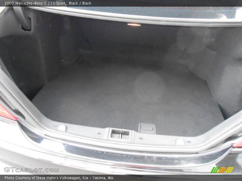 Black / Black 2007 Mercedes-Benz C 230 Sport