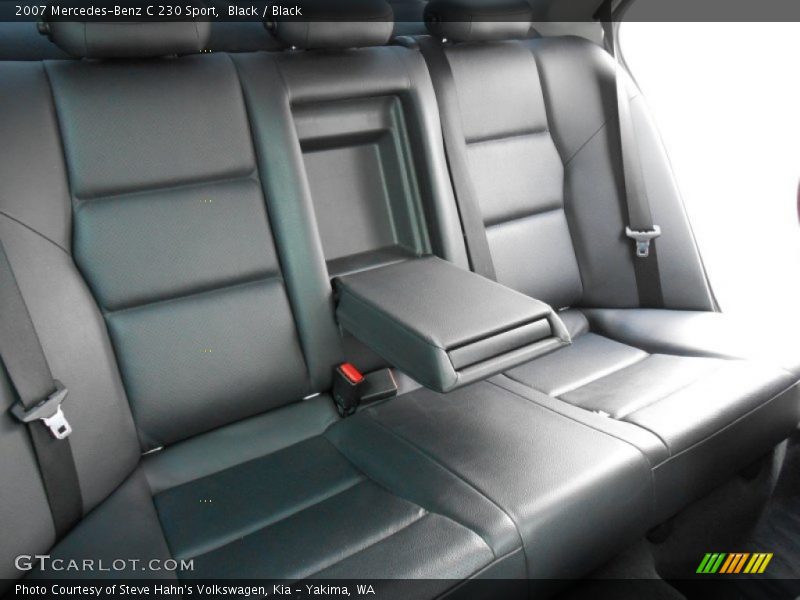 Black / Black 2007 Mercedes-Benz C 230 Sport