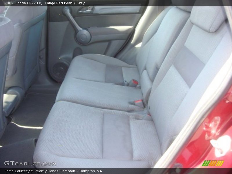 Tango Red Pearl / Gray 2009 Honda CR-V LX