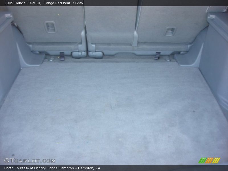 Tango Red Pearl / Gray 2009 Honda CR-V LX
